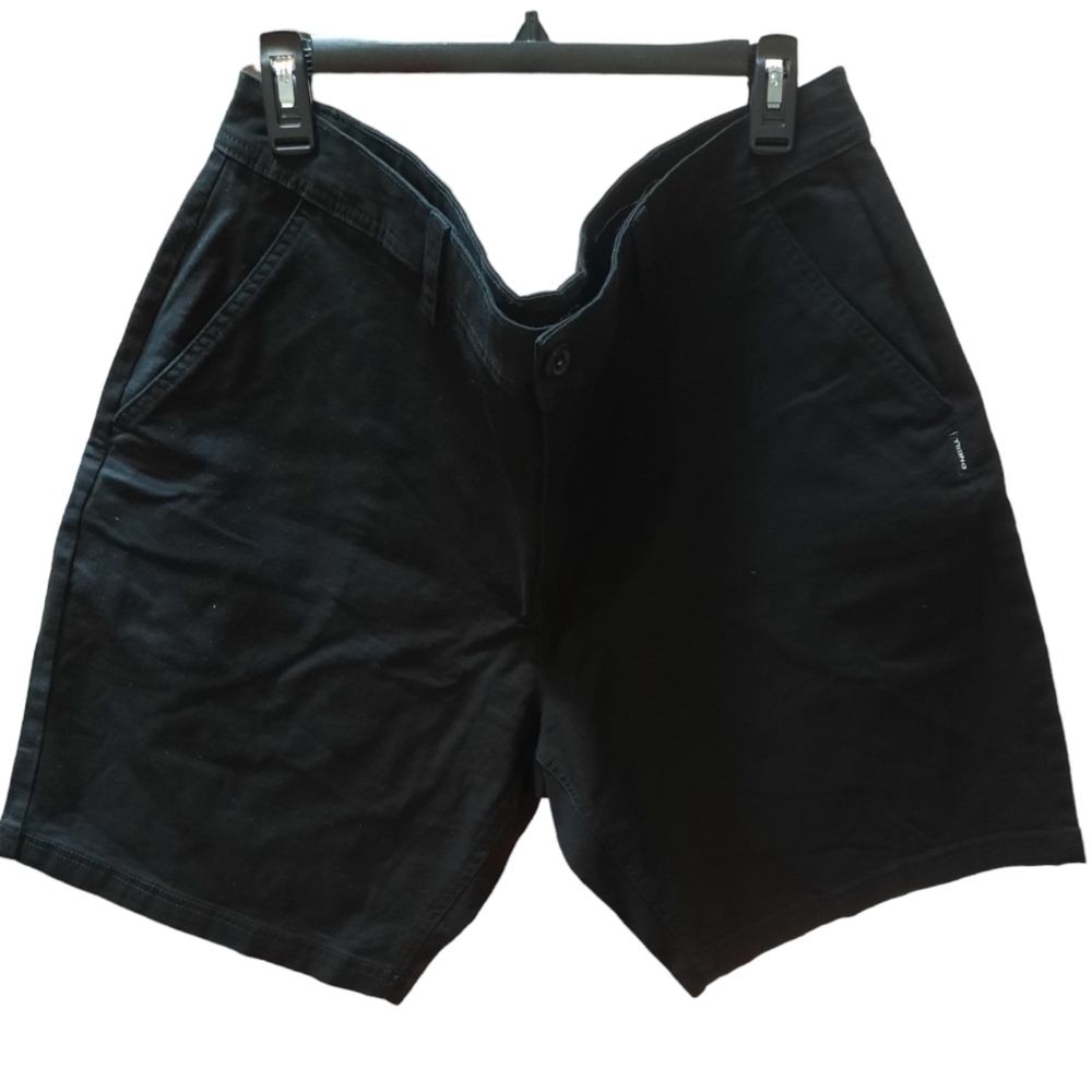 O'neill Men's Black Flat Front Surfer Shorts